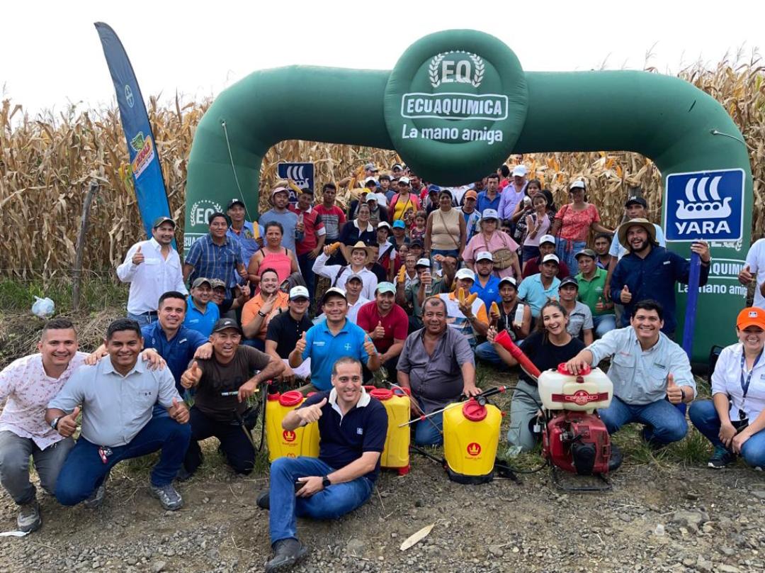 Día de campo Ecuaquimica - Manabi